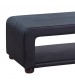 Majestic Modern Coffee Table With Premium Bonded Leather